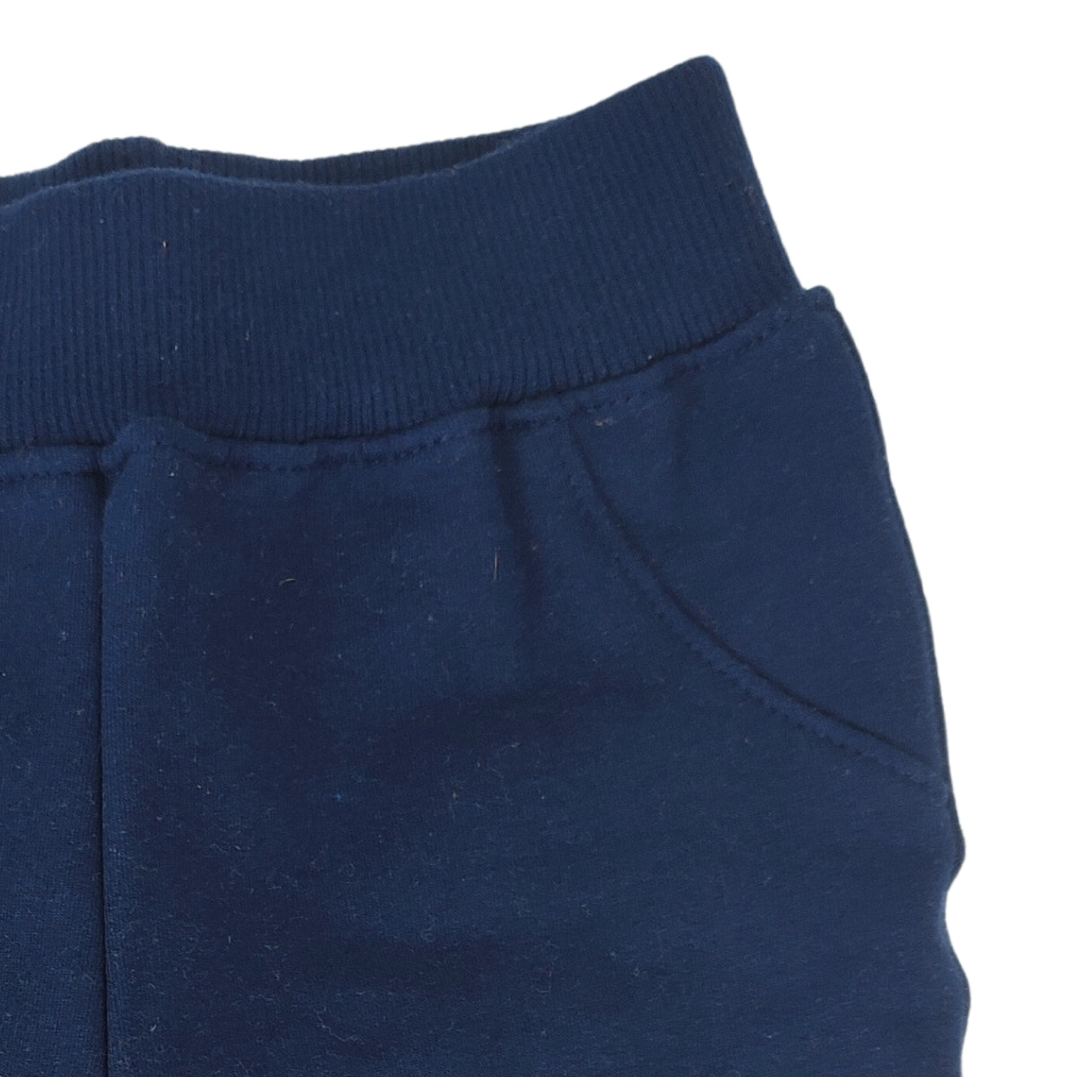 Pantalon Bebe Jogger - French Terry - Azul Noche