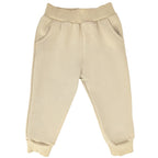 Pantalon Bebe Jogger - French Terry - Beige
