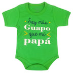 Body Bebé Manga Corta - Soy mas guapo - N273