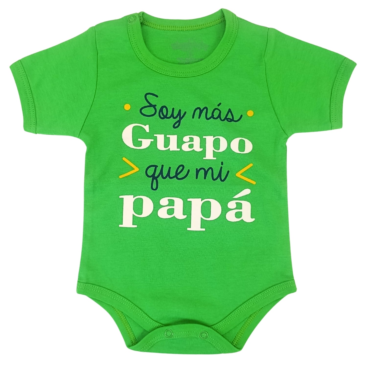 Body Bebé Manga Corta - Soy mas guapo - N273