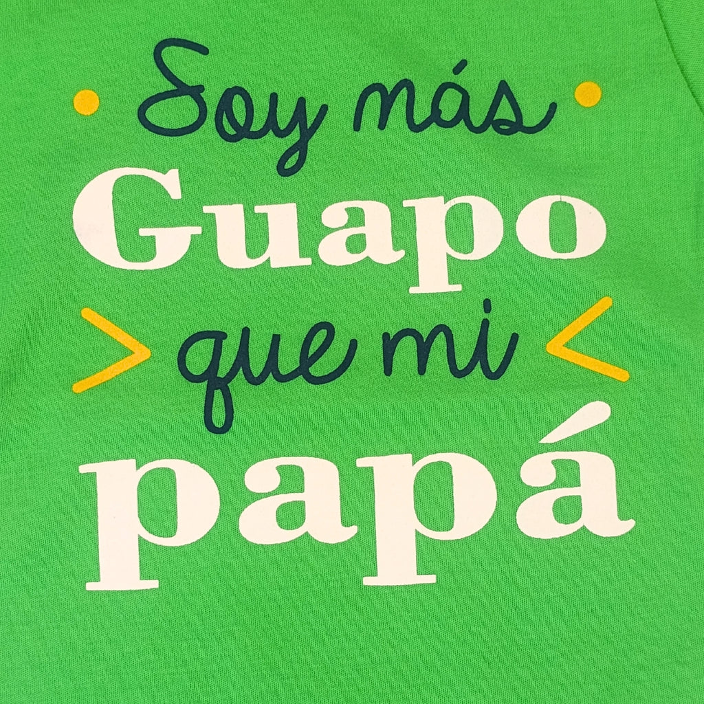 Body Bebé Manga Corta - Soy mas guapo - N273