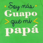 Body Bebé Manga Corta - Soy mas guapo - N273