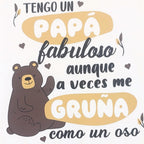 Body Bebé Manga Corta - Tengo un papa - N275