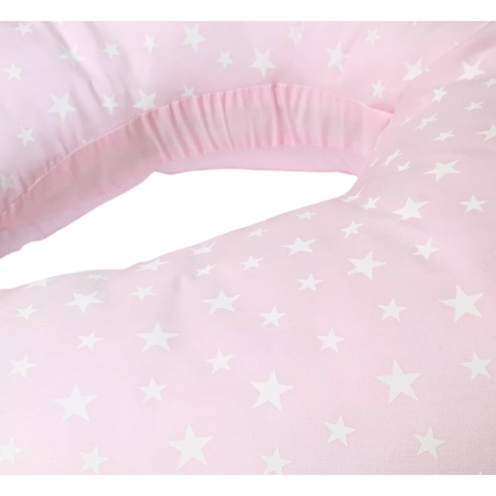 Cojín de lactancia - Estrellas - Rosado