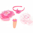 Set Vincha y ganchos Niña M01