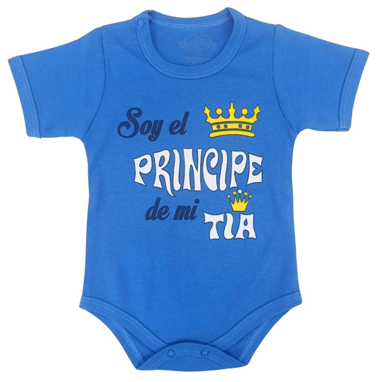 Body Bebé Manga Corta - Principe de tia - N279