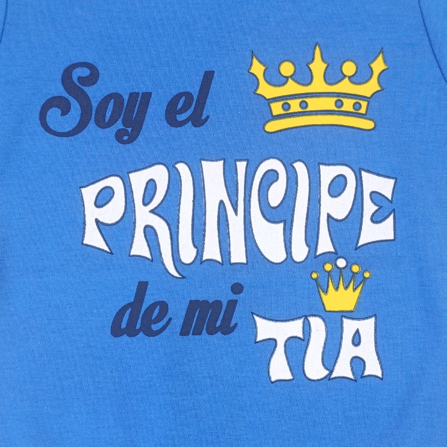 Body Bebé Manga Corta - Principe de tia - N279