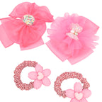 Set Vincha y ganchos Niña M06
