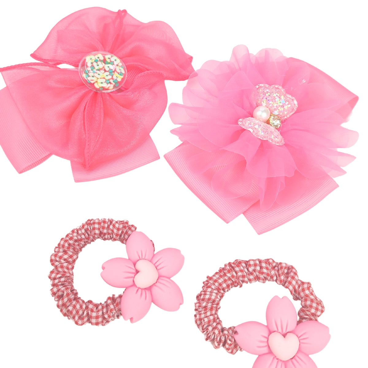 Set Vincha y ganchos Niña M06
