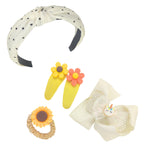 Set Vincha y ganchos Niña M12