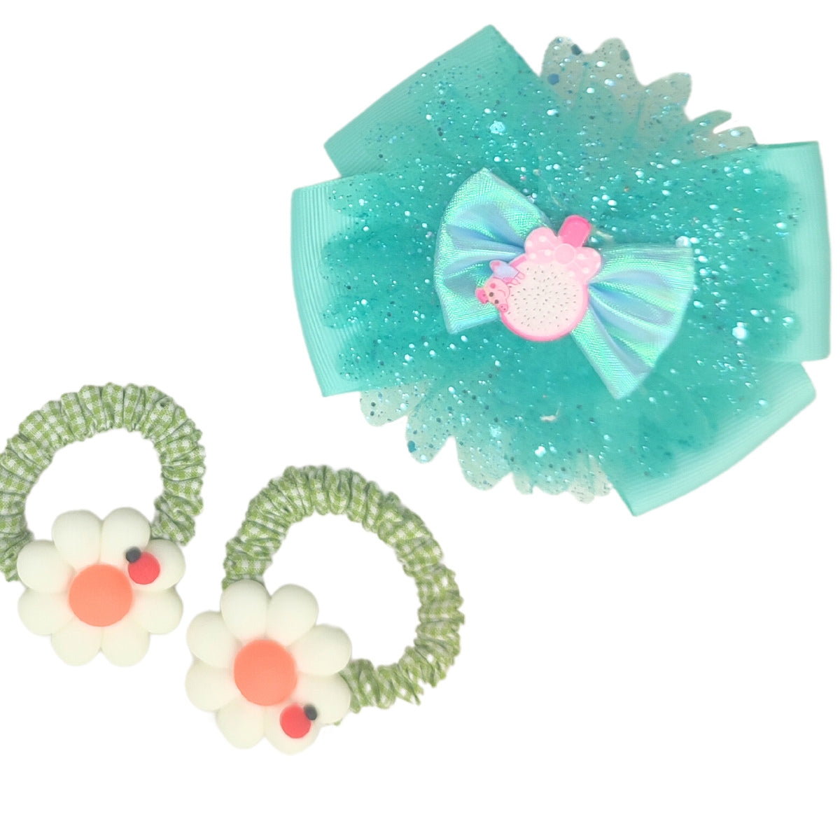 Set Vincha y ganchos Niña M10