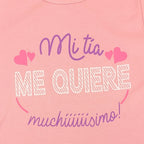 Body Bebé Manga Corta - Mi tia me quiere - N283