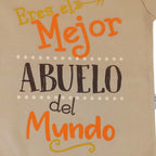 Body Bebé Manga Corta - El mejor abuelo - N287