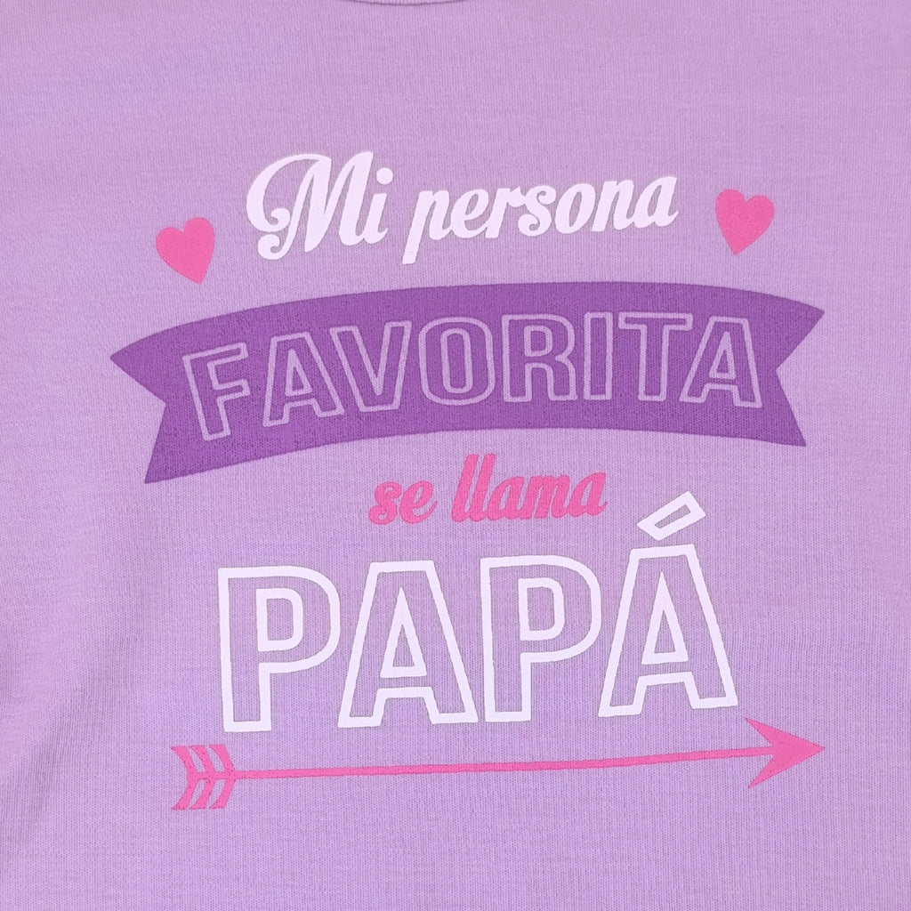 Body Bebé Manga Corta - Mi persona favorita - N289