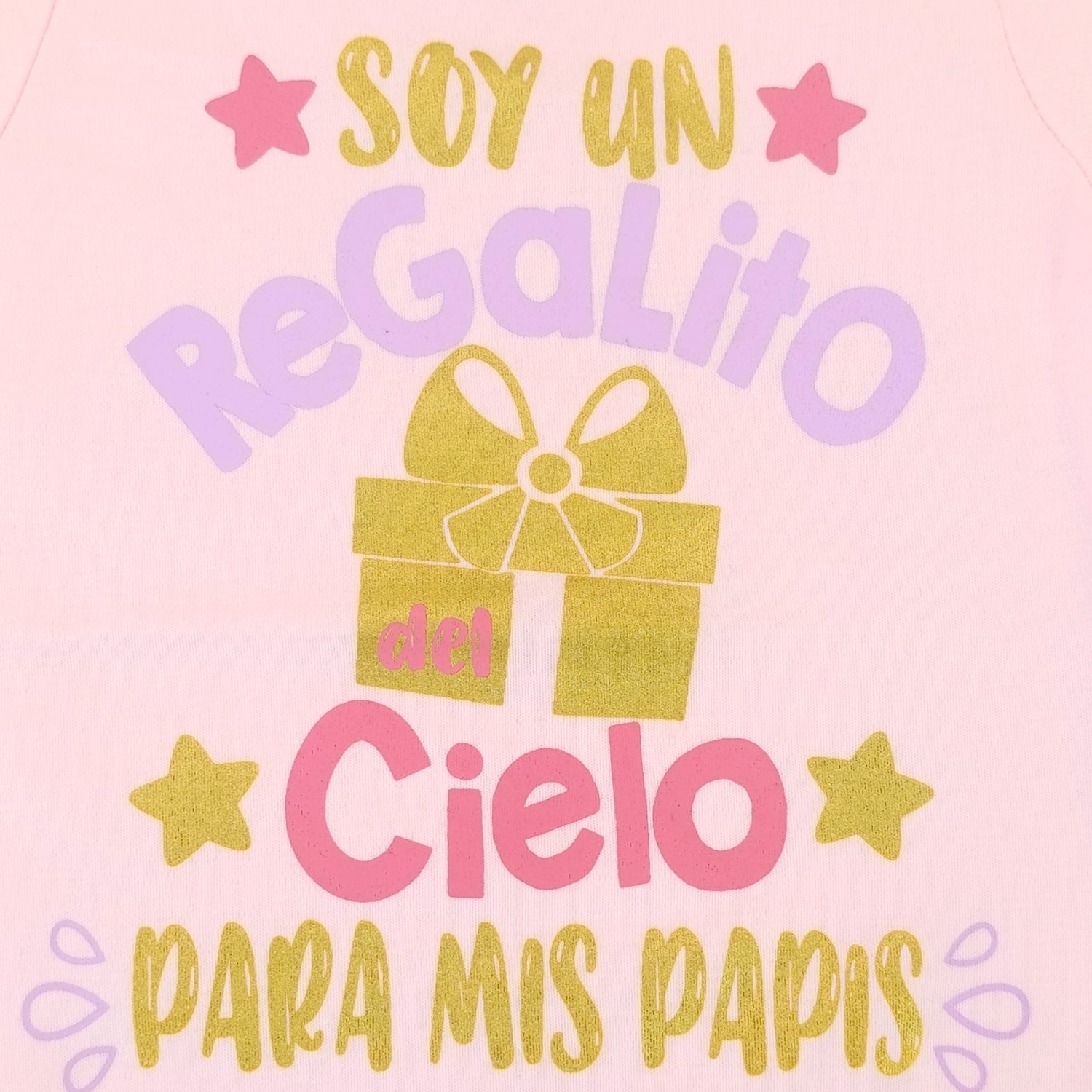 Body Bebé Manga Corta - Soy un regalito - N291