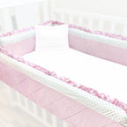 Solo Protectores de cuna - Elegance - Rosado