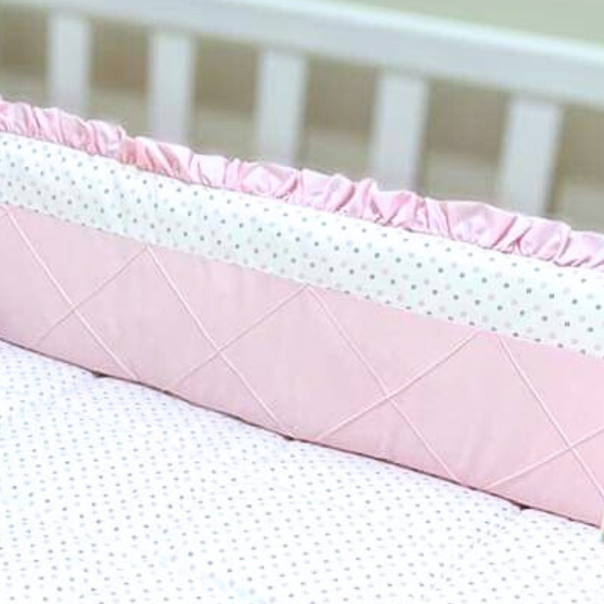 Solo Protectores de cuna - Elegance - Rosado