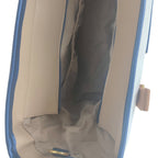 Bolso pañalero y portabiberon - Azul Acero -  TRIAZU