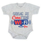 Body Bebé Manga Corta - Mi cuna tiene wifi - N295