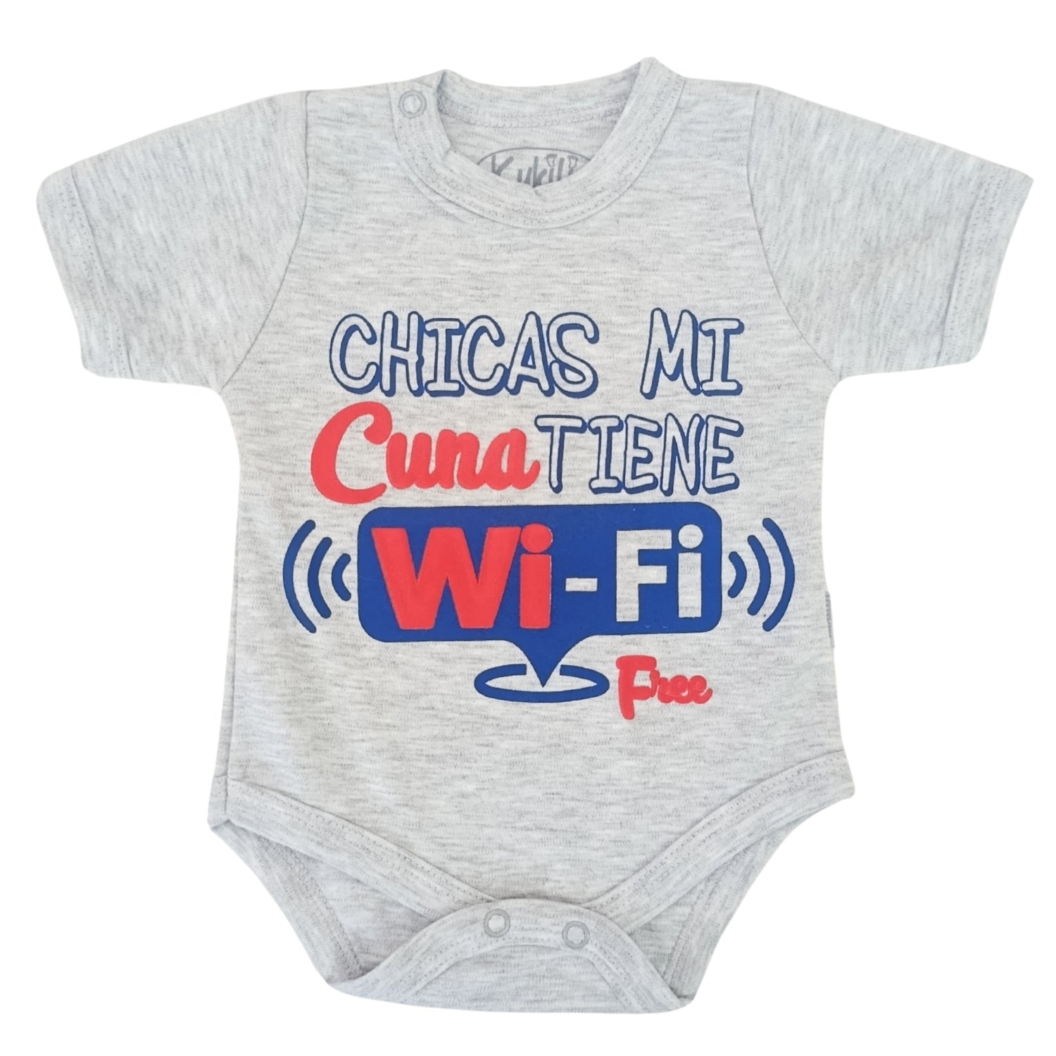 Body Bebé Manga Corta - Mi cuna tiene wifi - N295
