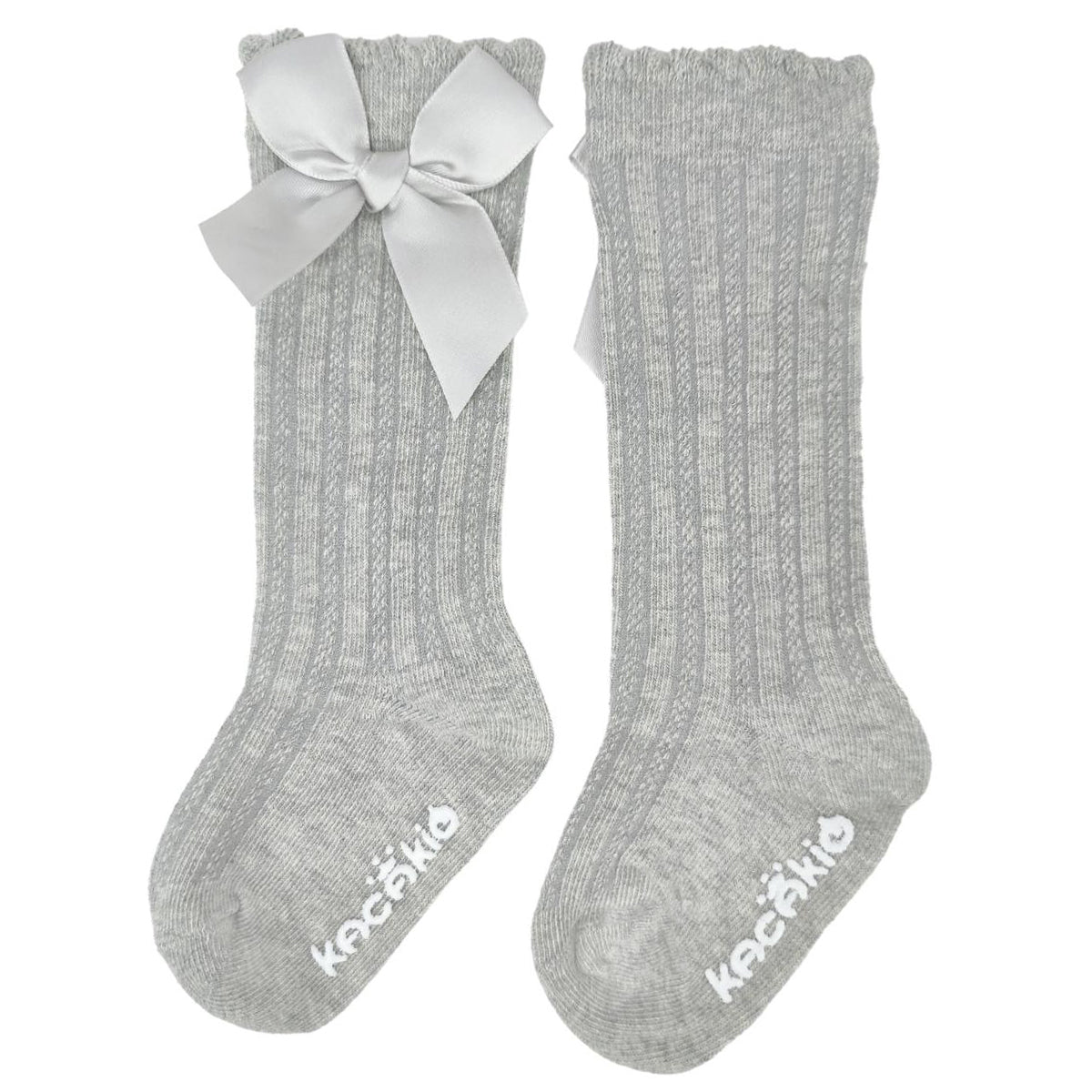 Medias largas - Lazo - Gris