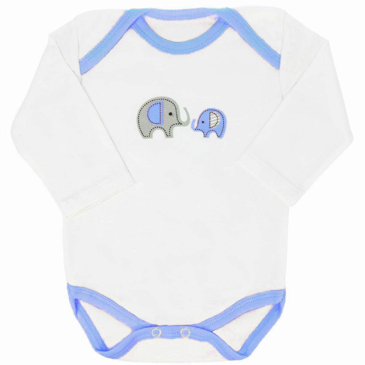 Ajuar Algodón - Elefante - 6 piezas - Acero G - Talla RN