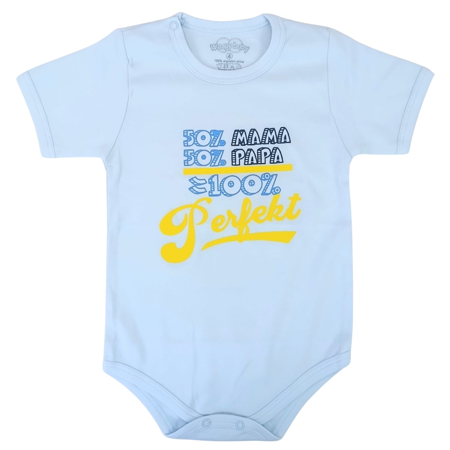 Body Bebé Manga Corta - Perfekt - N299