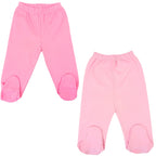 Pack de 2 Pantalones de Bebé con Pie - N2