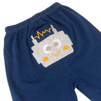 Pantalón en Algodón con Detalle Trasero - N1