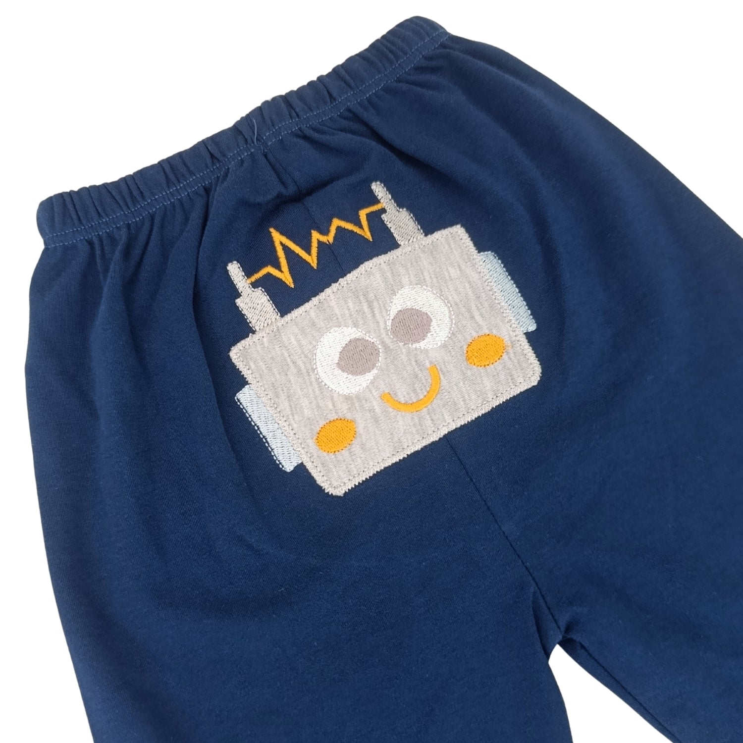 Pantalón en Algodón con Detalle Trasero - N1