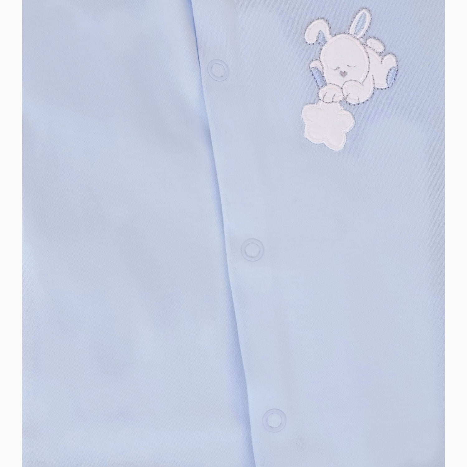 Enterizo Bebé Algodon Celeste - T0402