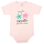 Body Bebé Manga Corta - Soy la estrella de la casa - N301