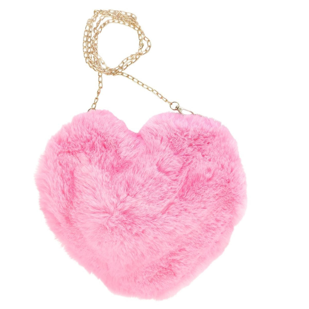Bolso de hombro - Corazon - Rosado