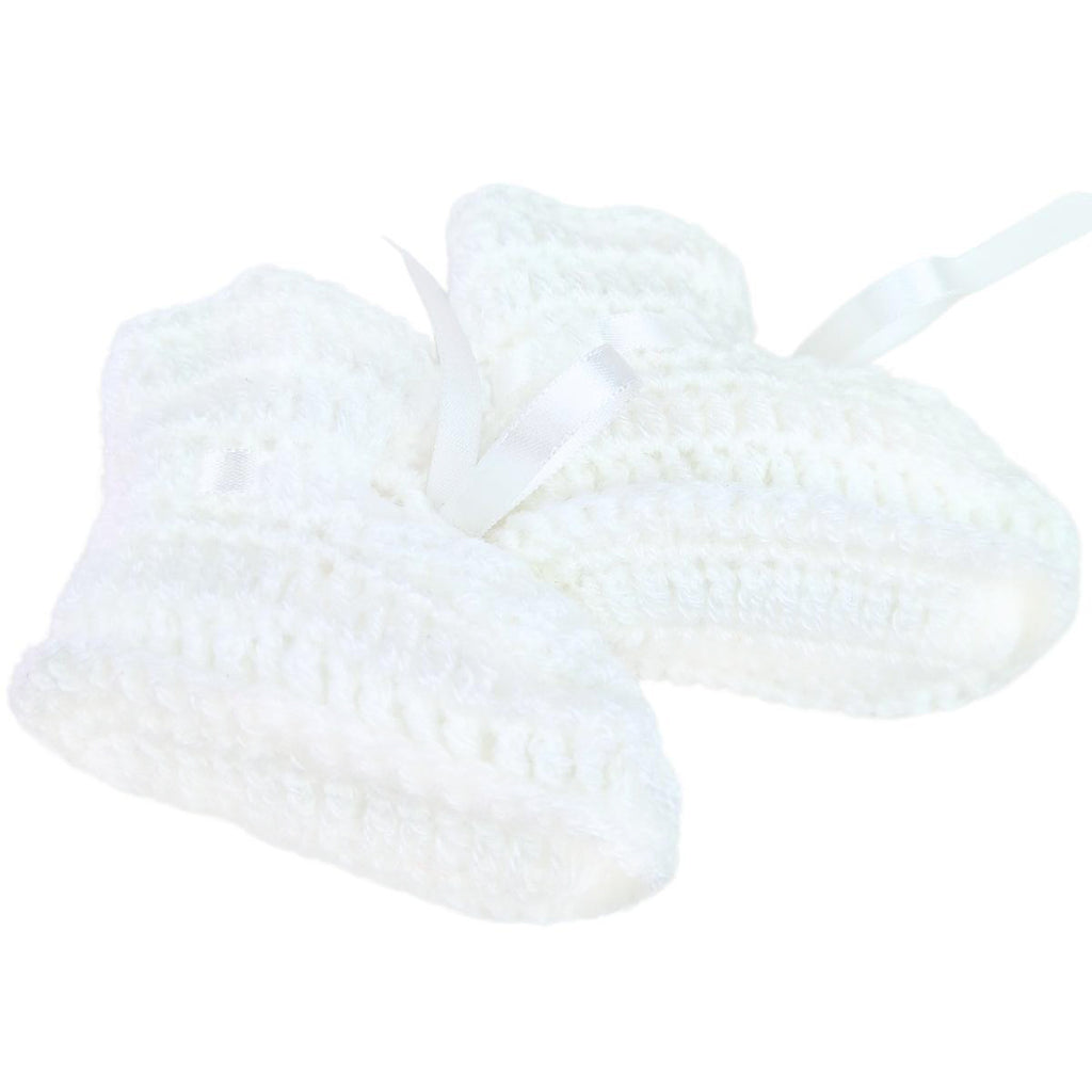 Botas Hilo Algodón - Blanco