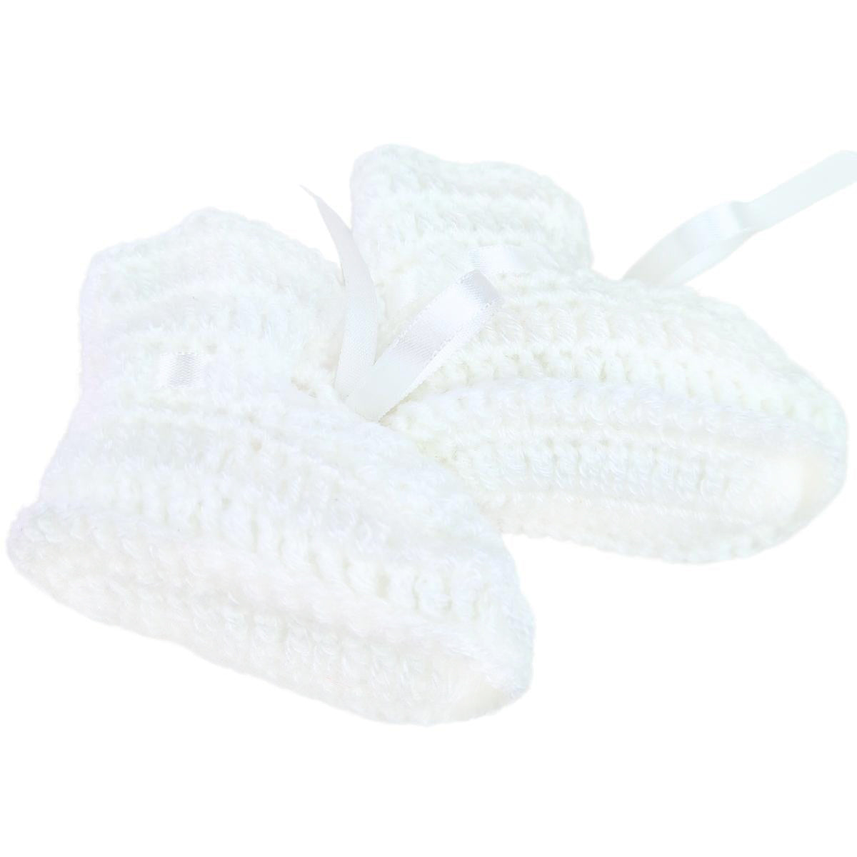 Botas Hilo Algodón - Blanco