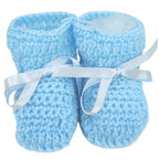 Botas Hilo Algodón - Celeste