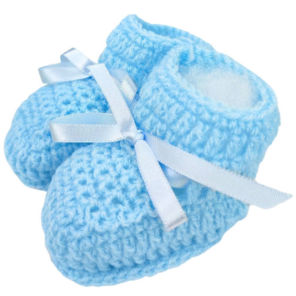 Botas Hilo Algodón - Celeste