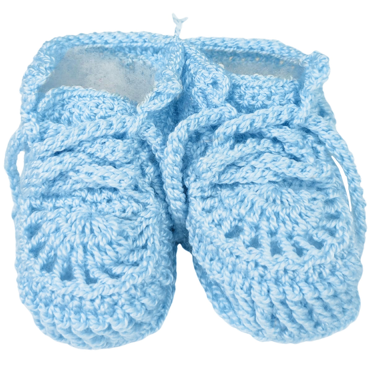 Zapatos Hilo Algodón - Celeste
