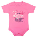 Body Bebé Manga Corta - Soy una princesa rebelde - N311