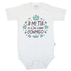Body Bebé Manga Corta - A mi tia se le cae la baba - N313