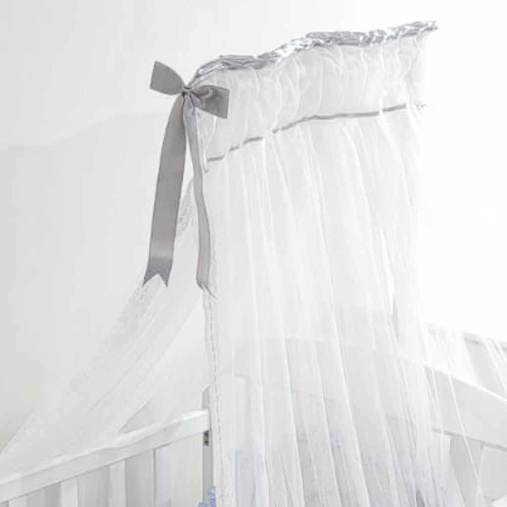 Tul para cuna - Gris