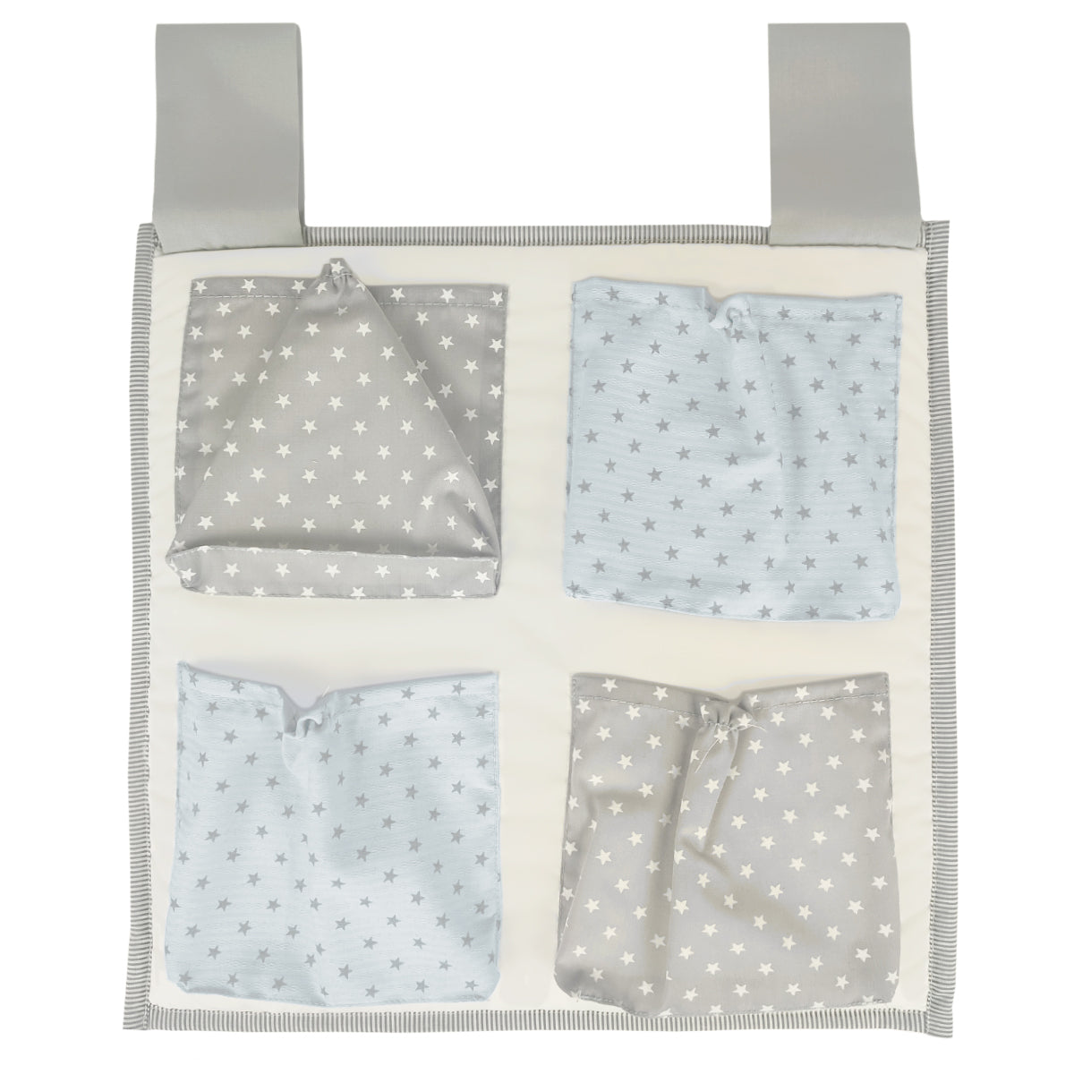 Organizador para cuna - Cuadros - Celeste