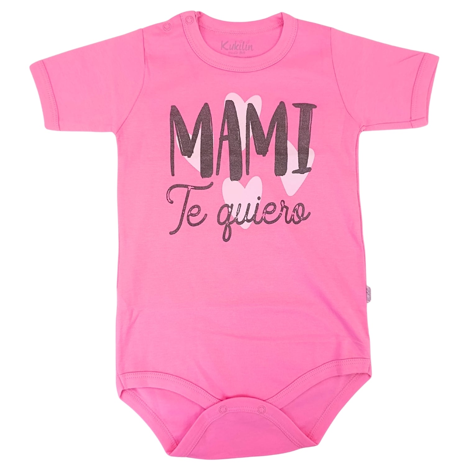 Body Bebé Manga Corta - Mami te quiero - N315