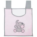 Organizador para cuna - Elefante - Rosado