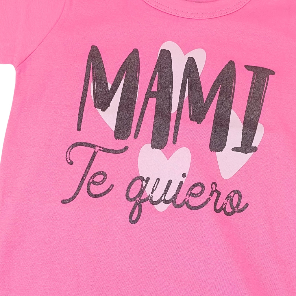 Body Bebé Manga Corta - Mami te quiero - N315