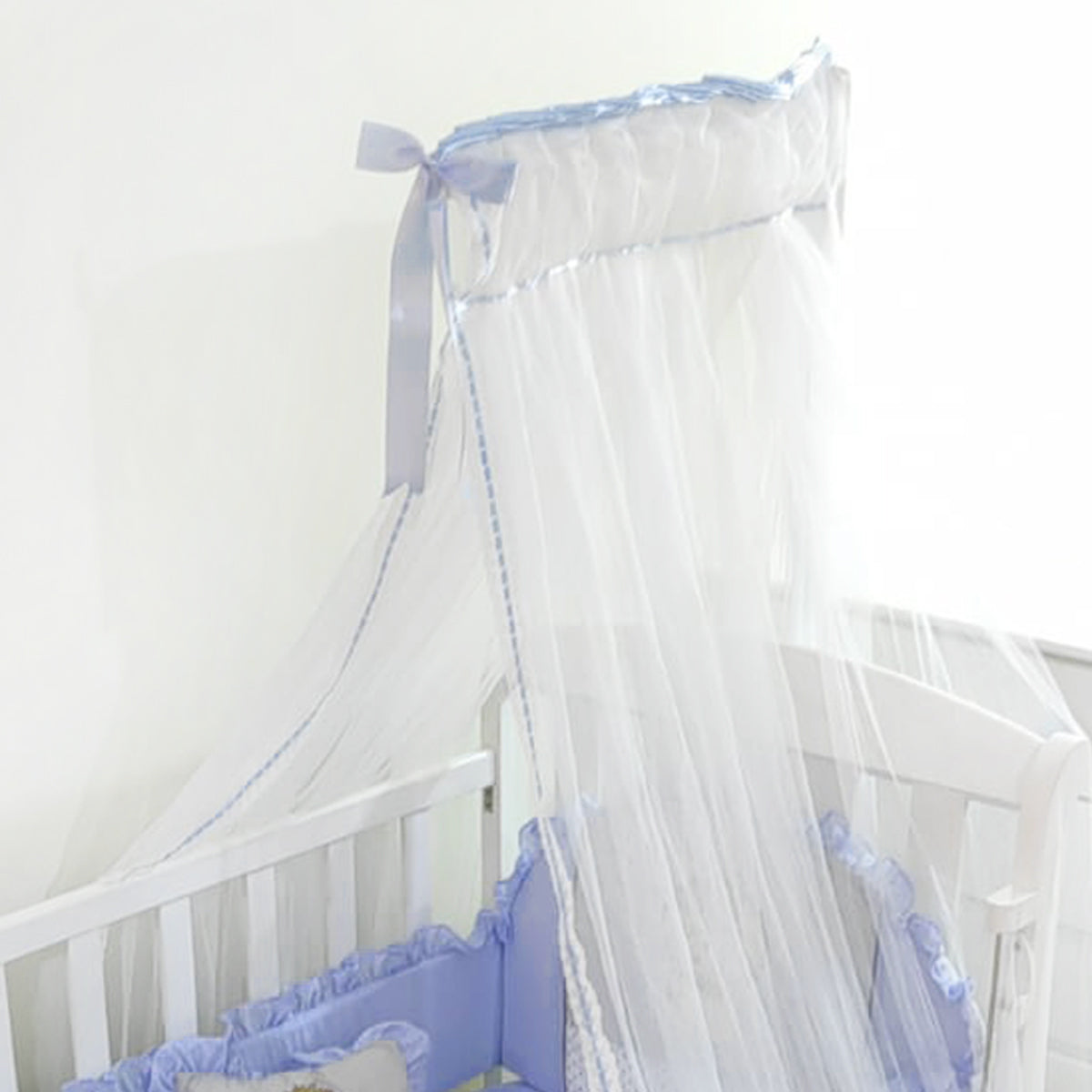 Tul para cuna - Celeste
