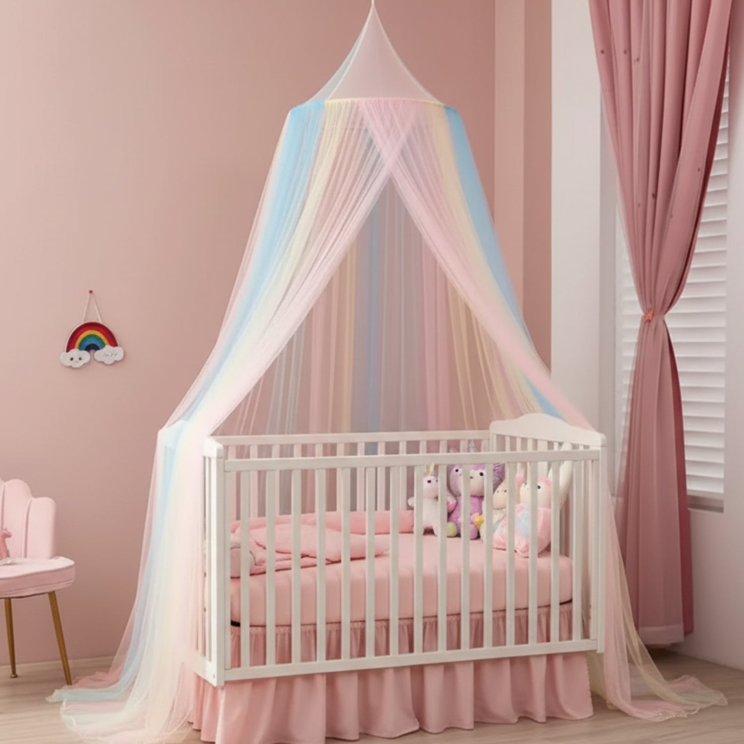 Dosel Mágico Arcoíris - Nube de Ensueño