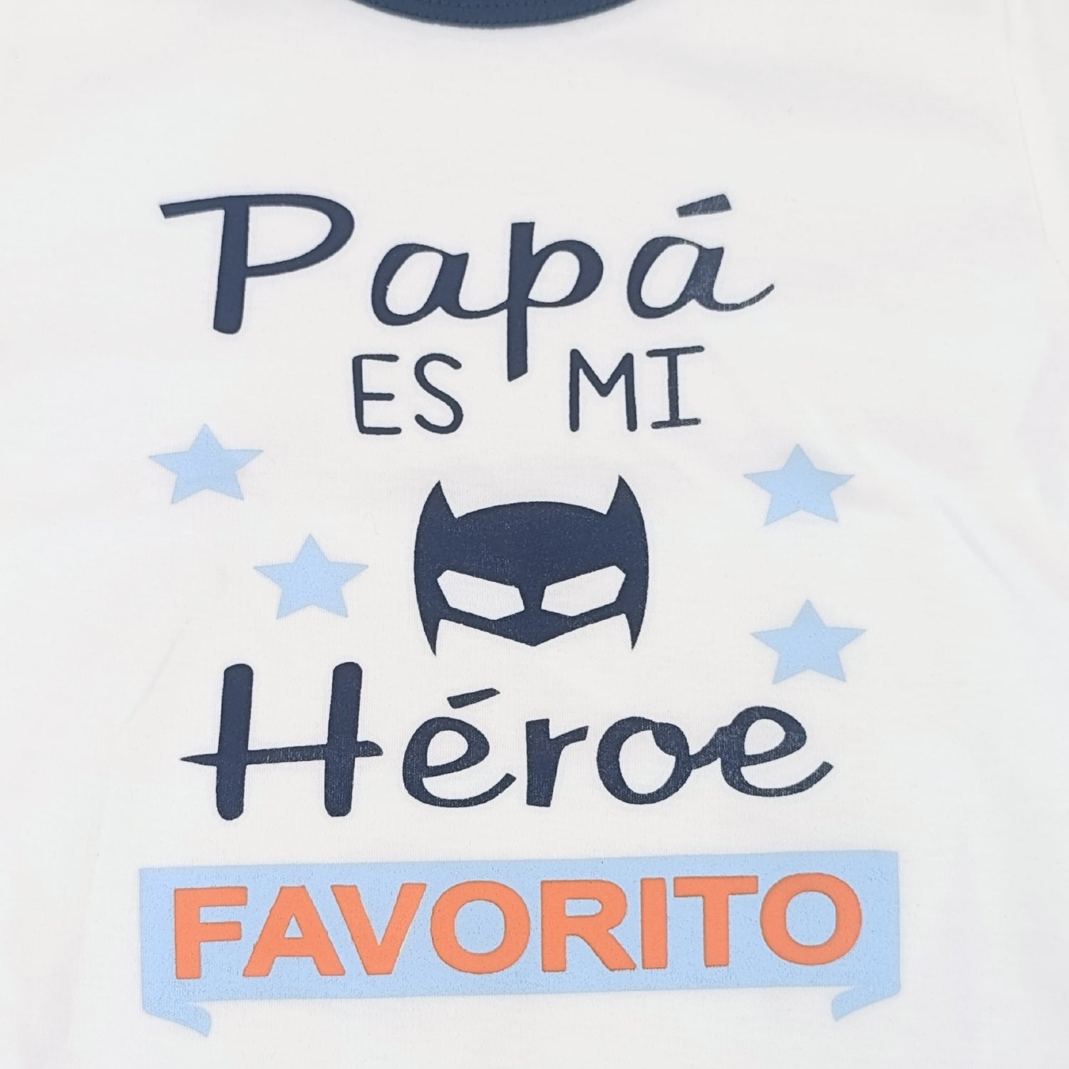 Body Bebé Manga Corta - Papa es mi heroe - N319