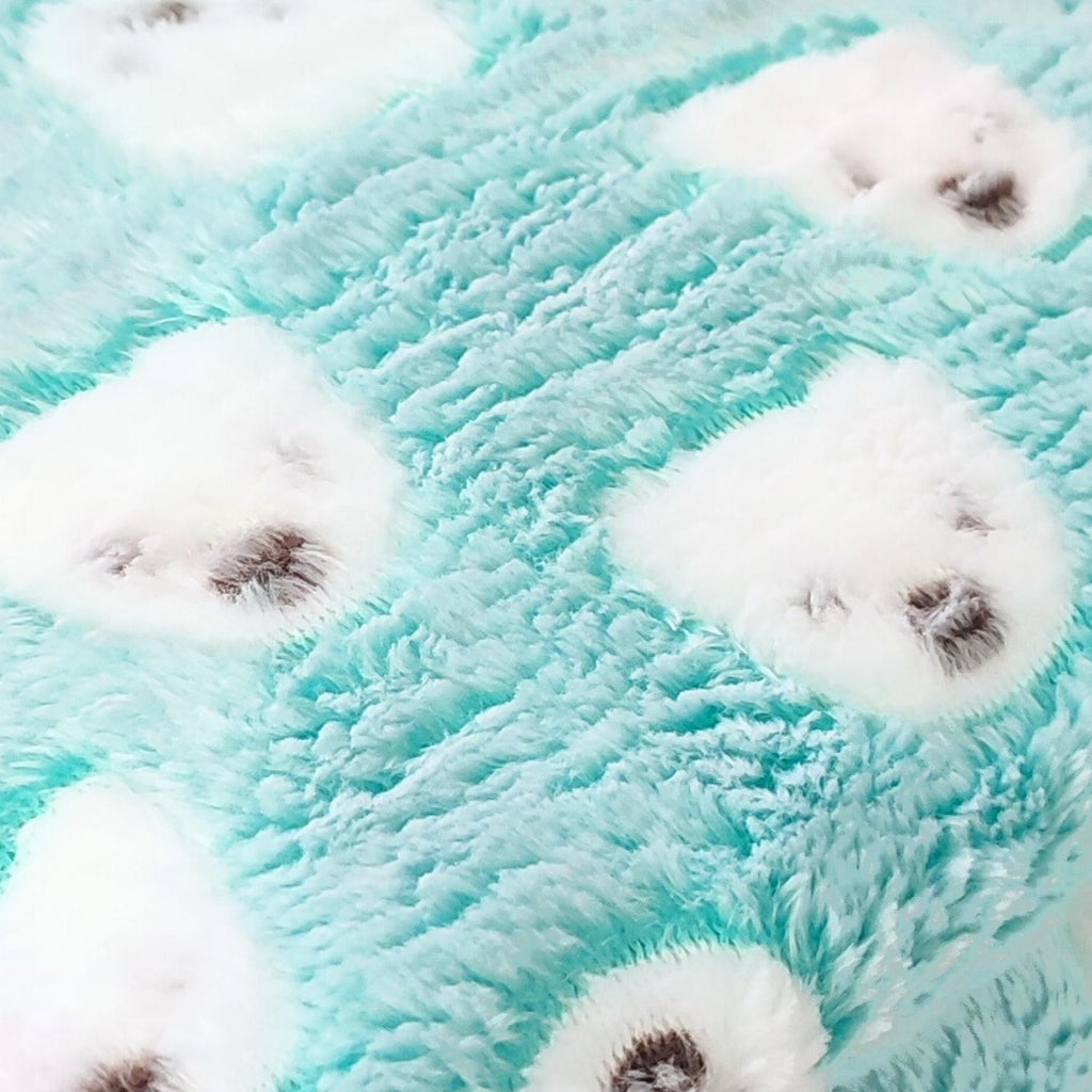 Colcha Bebe Felpa - Ositos - Verde