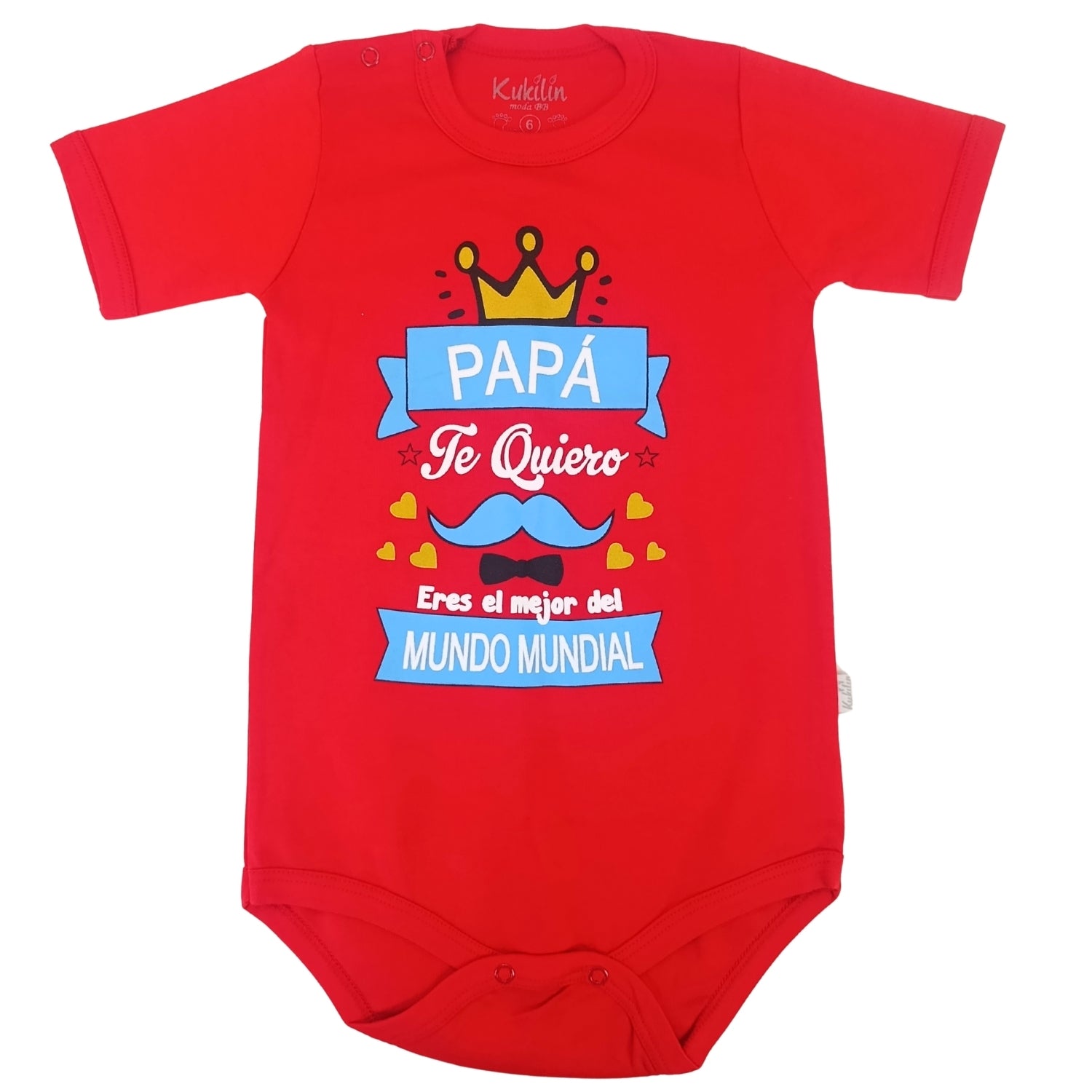 Body Bebé Manga Corta - Papa te quiero - N321
